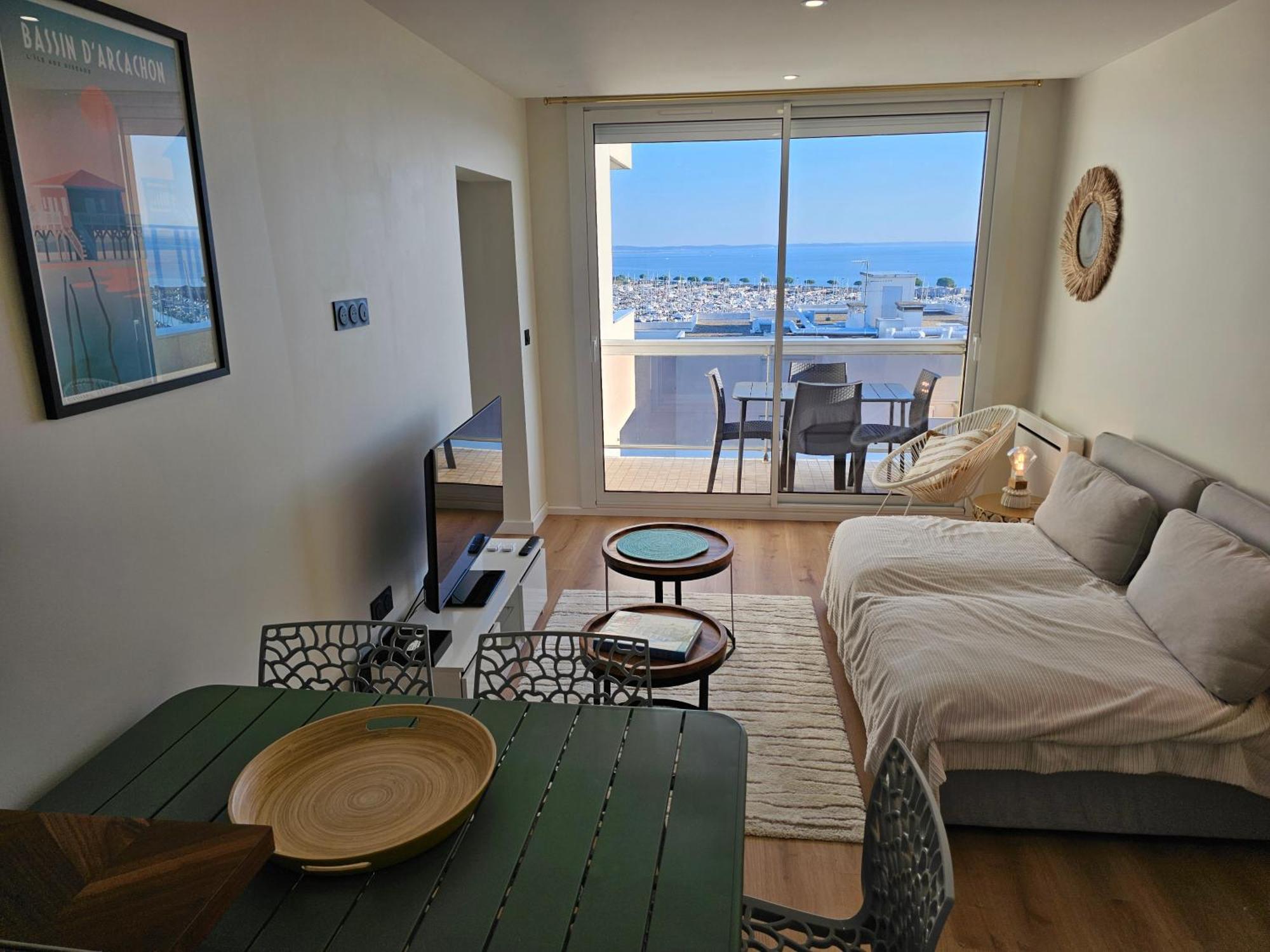 Vue Panoramique Sur Bassin,Piscine Et Terrasse Apartment อาร์กาชง ภายนอก รูปภาพ